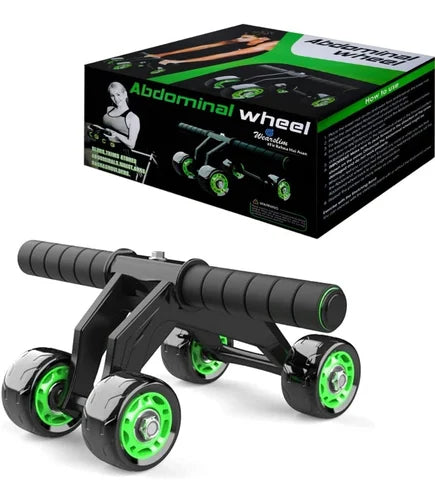Coreposture Ab Wheel Roller for Abs | Home Gym Equipment | 4 Wheel Stability
