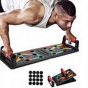 Chest Fitness Exercise Plastic Foldable Push Up Board, Weight: 350g