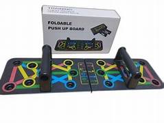 Chest Fitness Exercise Plastic Foldable Push Up Board, Weight: 350g